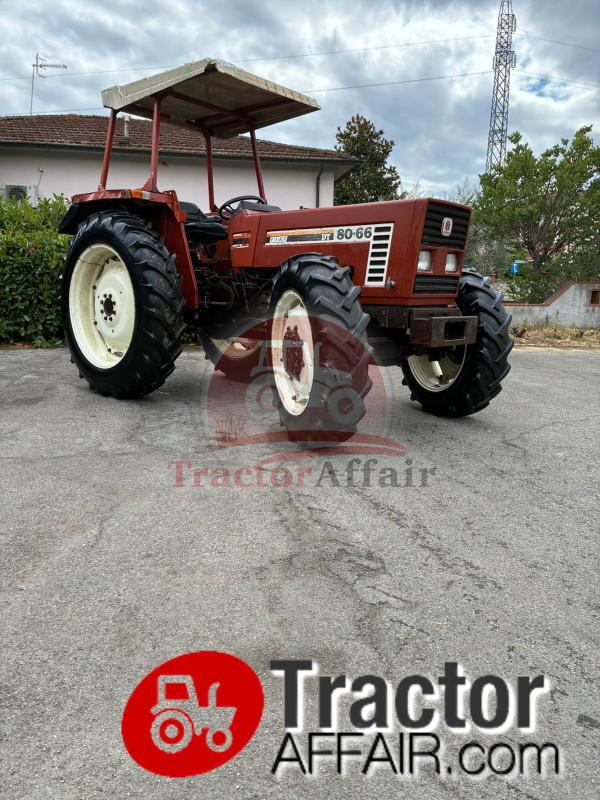 TRATTORE AGRICOLO FIAT 80-66 DT 12 ORE 3.300