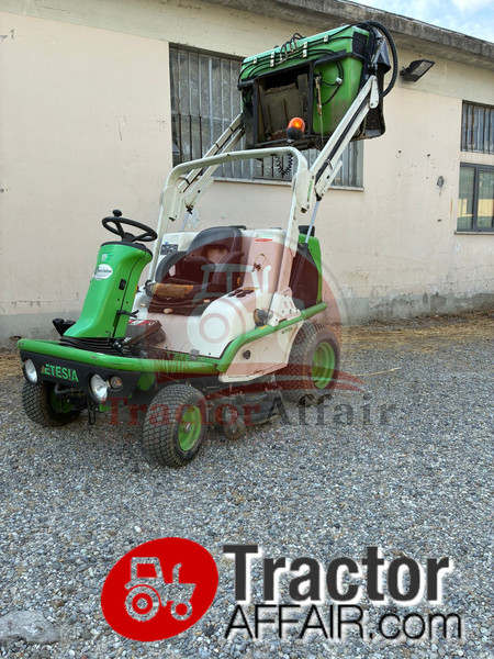 TRATTORINO TAGLIAERBA RASAERBA ETESIA H124 D ORE 400 ANNO 2009