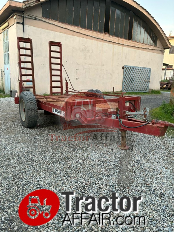 PIANALE RIMORCHIO PORTA CINGOLATO BICCHI TC40 ST 3,00 MT X 1,25 MT 40 Q.LI - photo 1