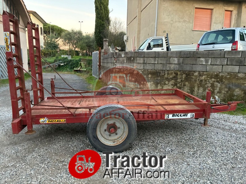 PIANALE RIMORCHIO PORTA CINGOLATO BICCHI TC40 ST 3,00 MT X 1,25 MT 40 Q.LI - photo 6