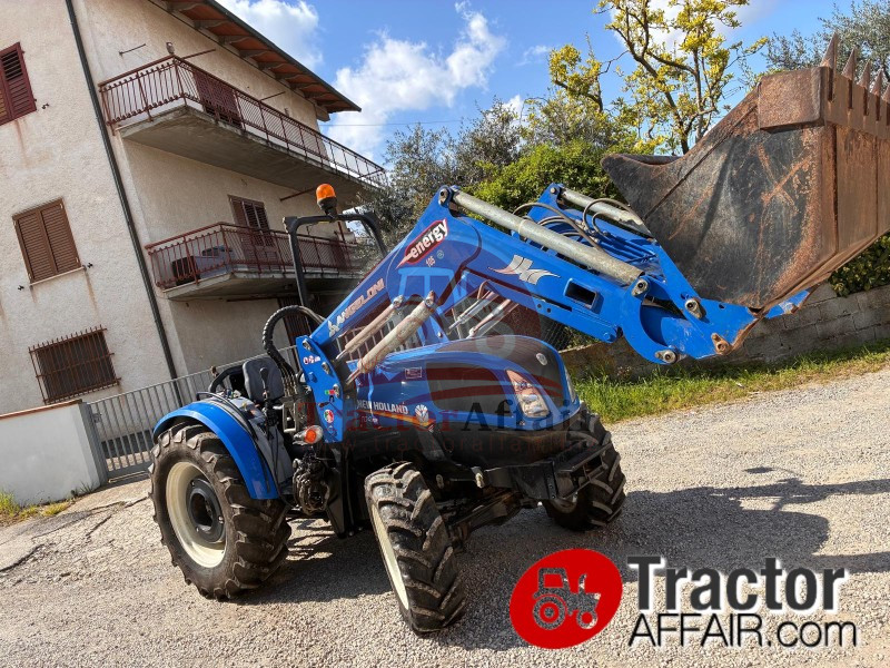 NEW HOLLAND TD4.80F CON CARICATORE ANGELONI ORE 700 !!! - photo 1