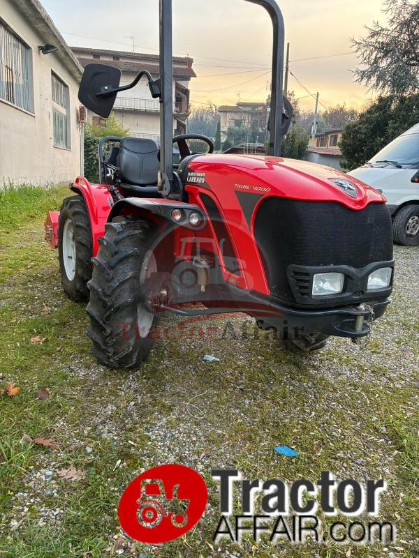 A. CARRARO TIGRE 4000 12/2025 ORE DI LAVORO 17 CON TRINCIA - Antonio Carraro Tigre 4000 - Foto principale