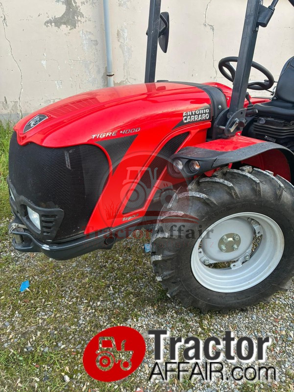A. CARRARO TIGRE 4000 12/2025 ORE DI LAVORO 17 CON TRINCIA - Antonio Carraro Tigre 4000 - Foto 12