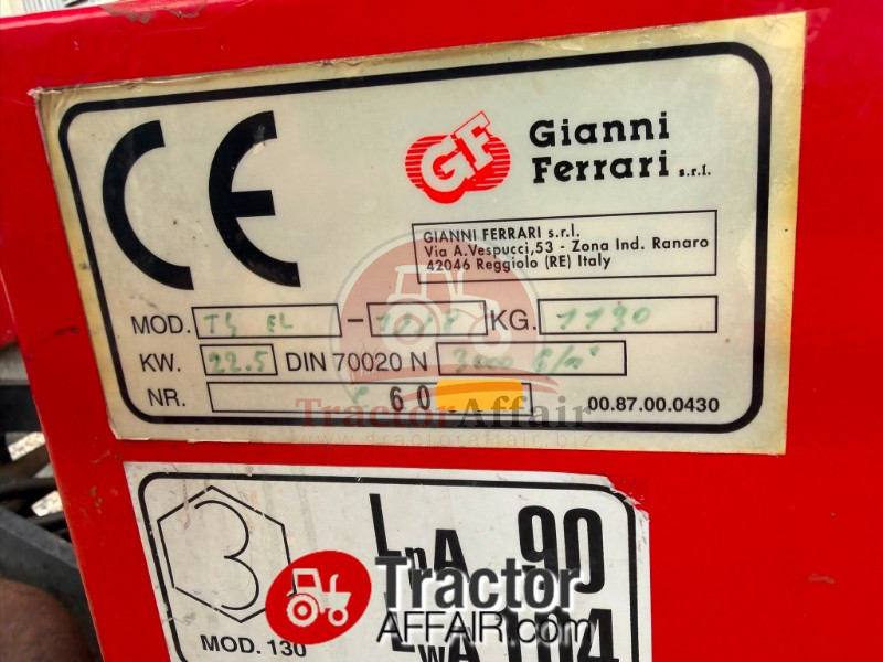 GIANNI FERRARI TURBO 4 AWD 4X4 1,50 MT DI TAGLIO - photo 2
